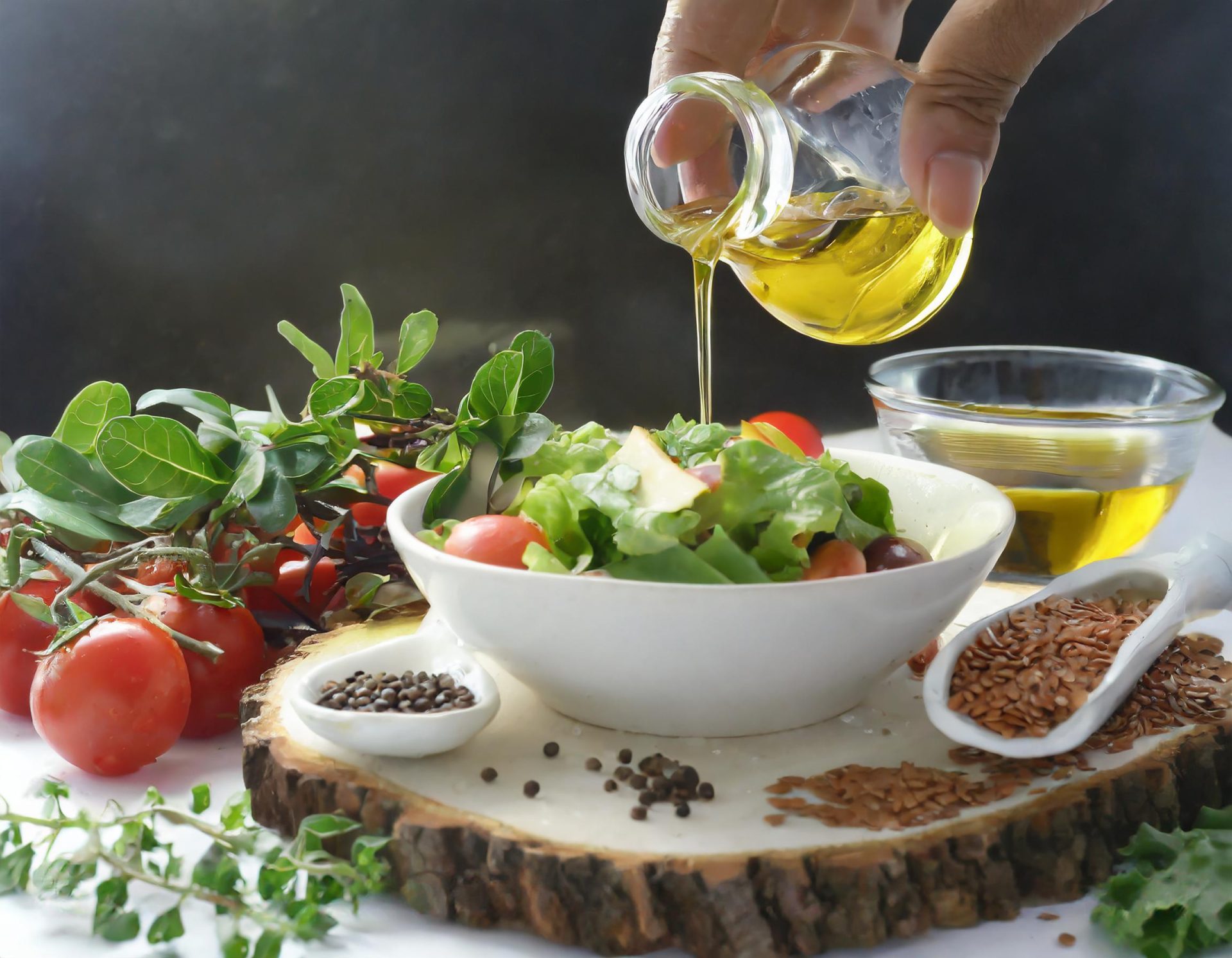 Leinöl Dressing